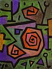 Paul Klee Heroic Roses painting